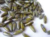 53400/43400 - 3/11mm - Olive green gold travertin 53400/43400 - 3/11mm - Olive green gold travertin