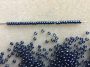 60100-14400-11/0 áttetsző kék- hematit lüszteres